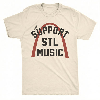 Support Stl Tee Natural Mockup