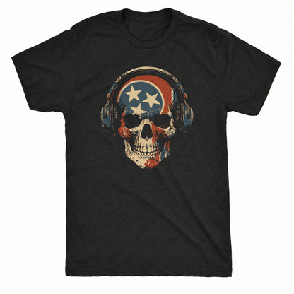 Tennessee Skull Tee | Classic Tee Black