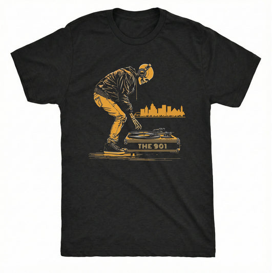 The 901 DJ Tee | Comfort Colors® 1717 Black