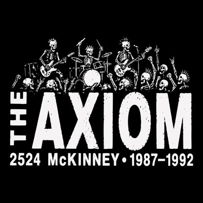 The Axiom Tee Black Design