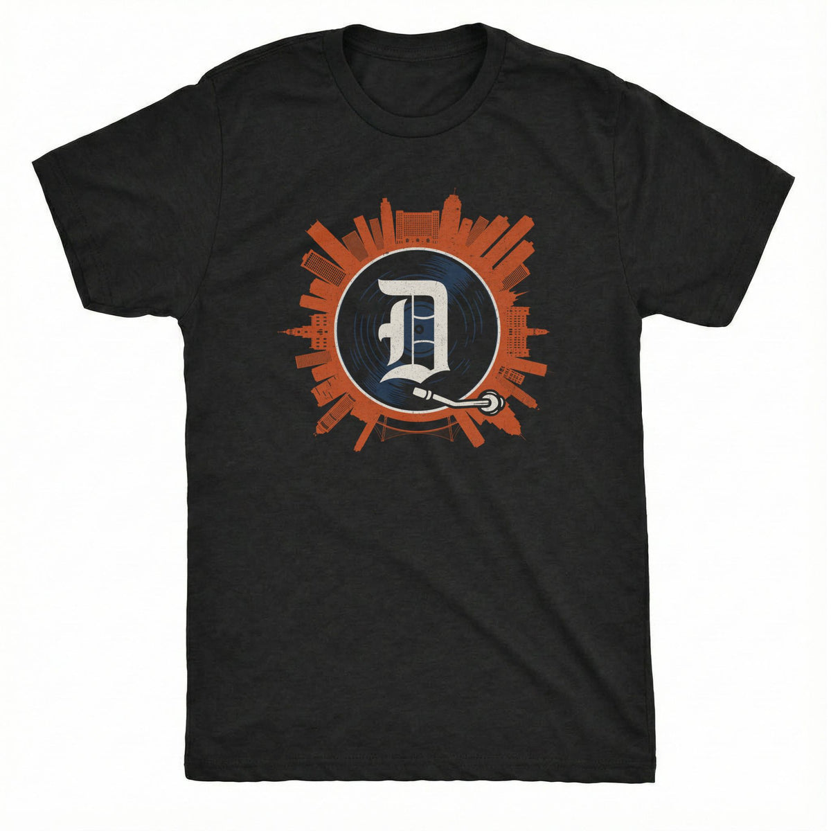 The D Vinyl Tee | Classic Tee Black