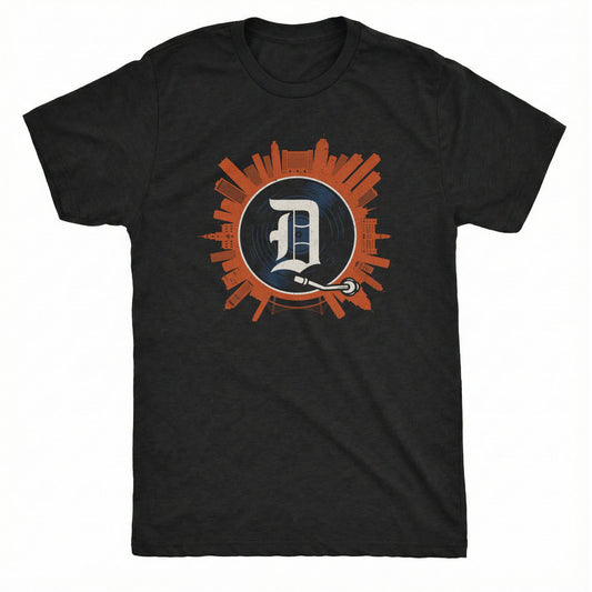 The D Vinyl Tee | Classic Tee Black