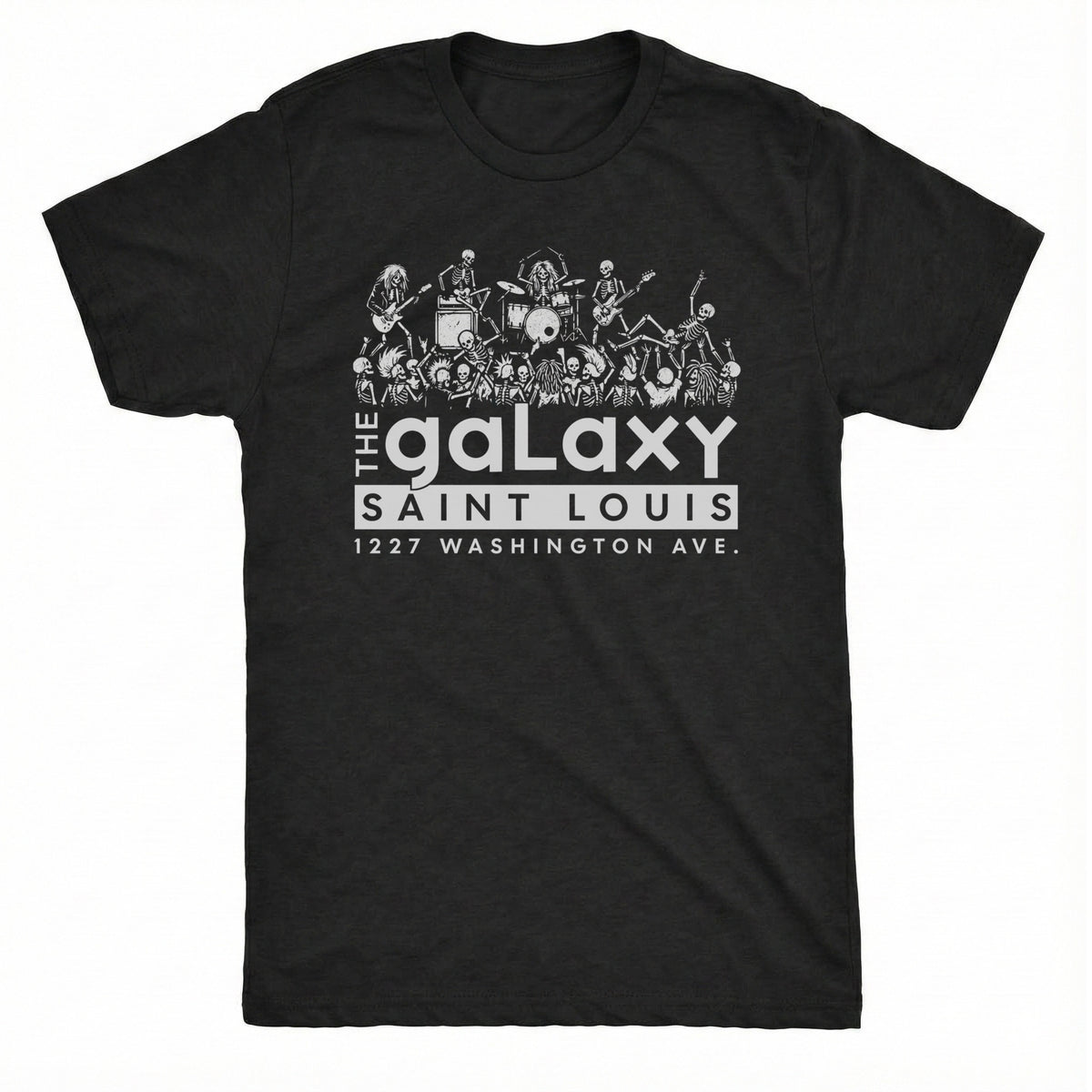 The Galaxy Tee Black Mockup