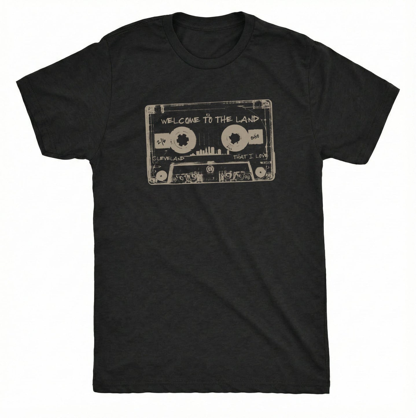 The Land Cassette Tee | Classic Tee Black