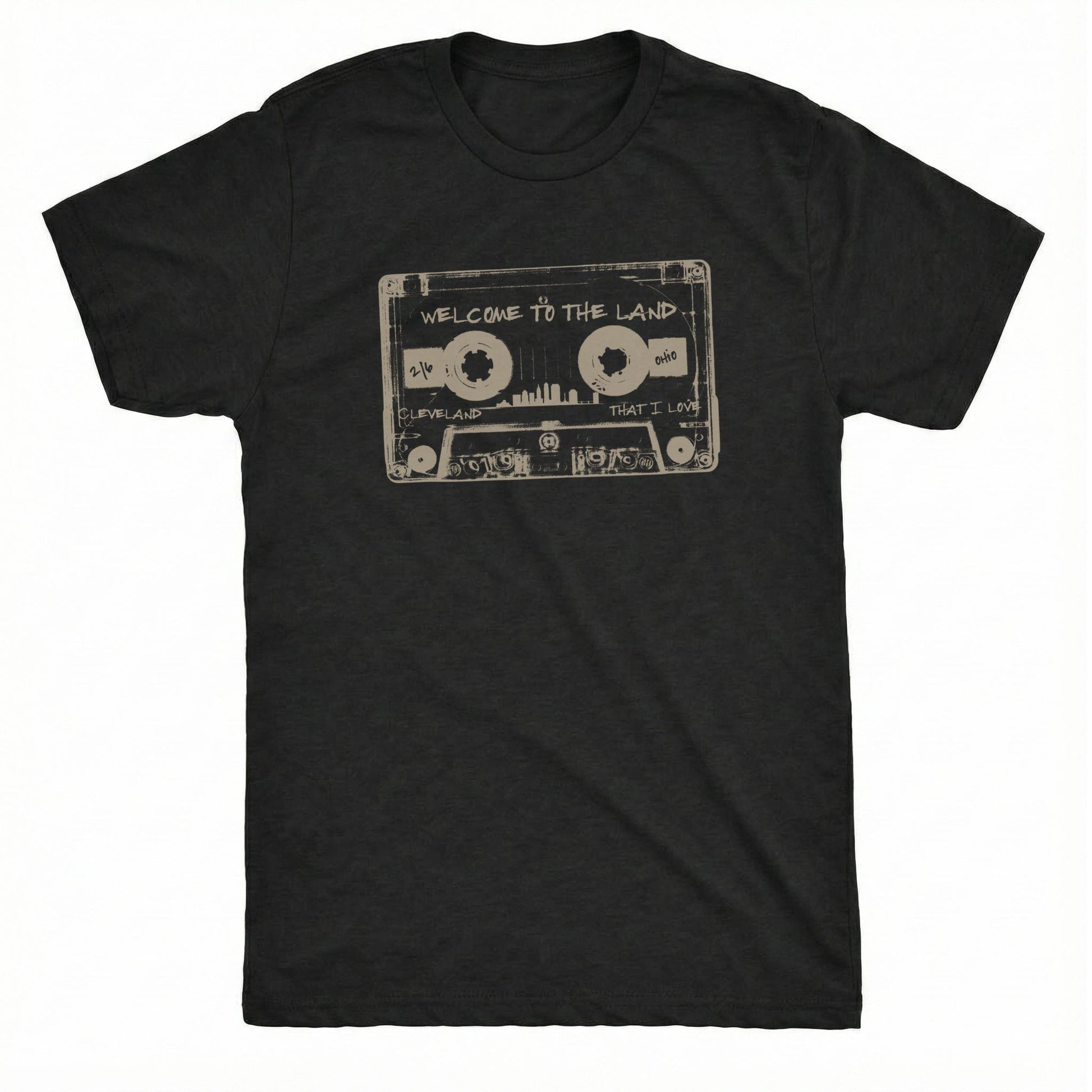 The Land Cassette Tee | Classic Tee Black