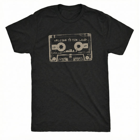 The Land Cassette Tee | Classic Tee Black