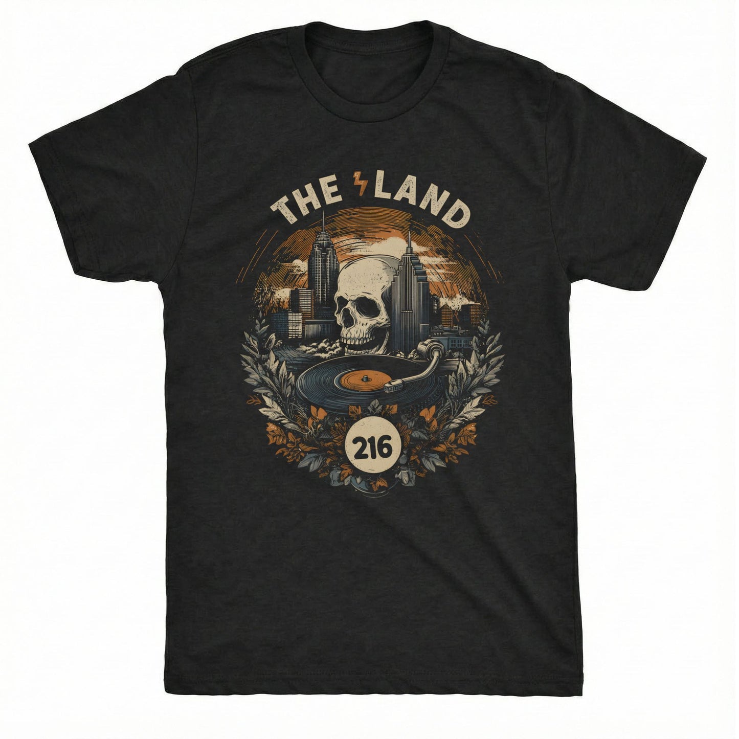The Land Vinyl T-Shirt | Comfort Colors® 1717 Black