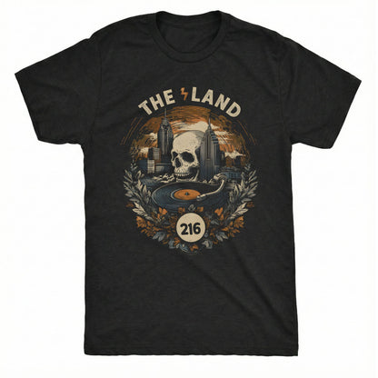 The Land Vinyl T-Shirt | Comfort Colors® 1717 Black