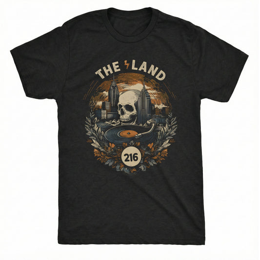 The Land Vinyl T-Shirt | Comfort Colors® 1717 Black
