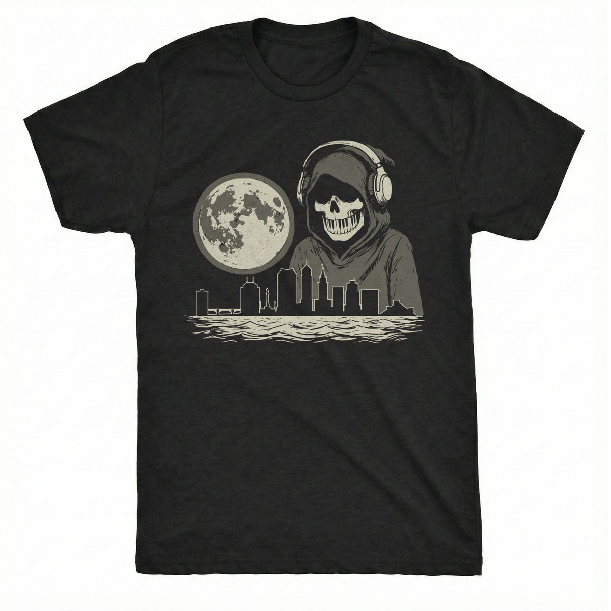 The Land at Night Tee | Classic Tee Black