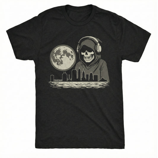 The Land at Night Tee | Classic Tee Black