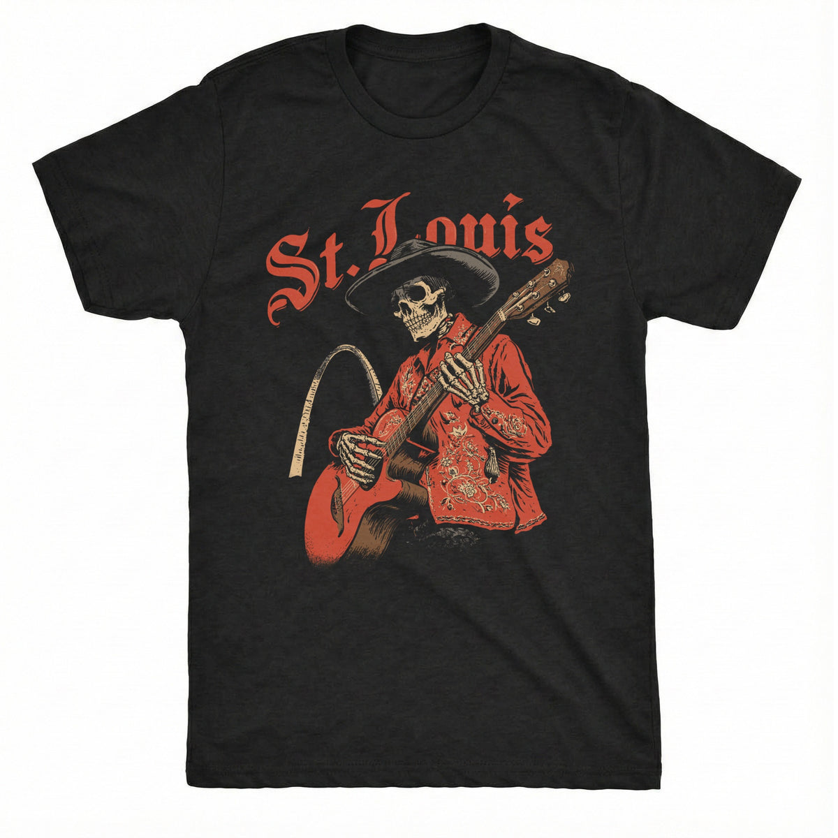 The Last Jam Tee Black Mockup