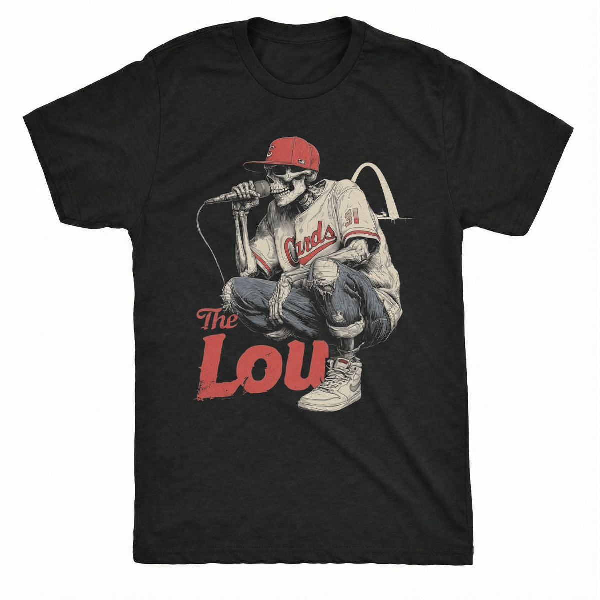 The Lou T-Shirt | Comfort Colors® 1717 Black