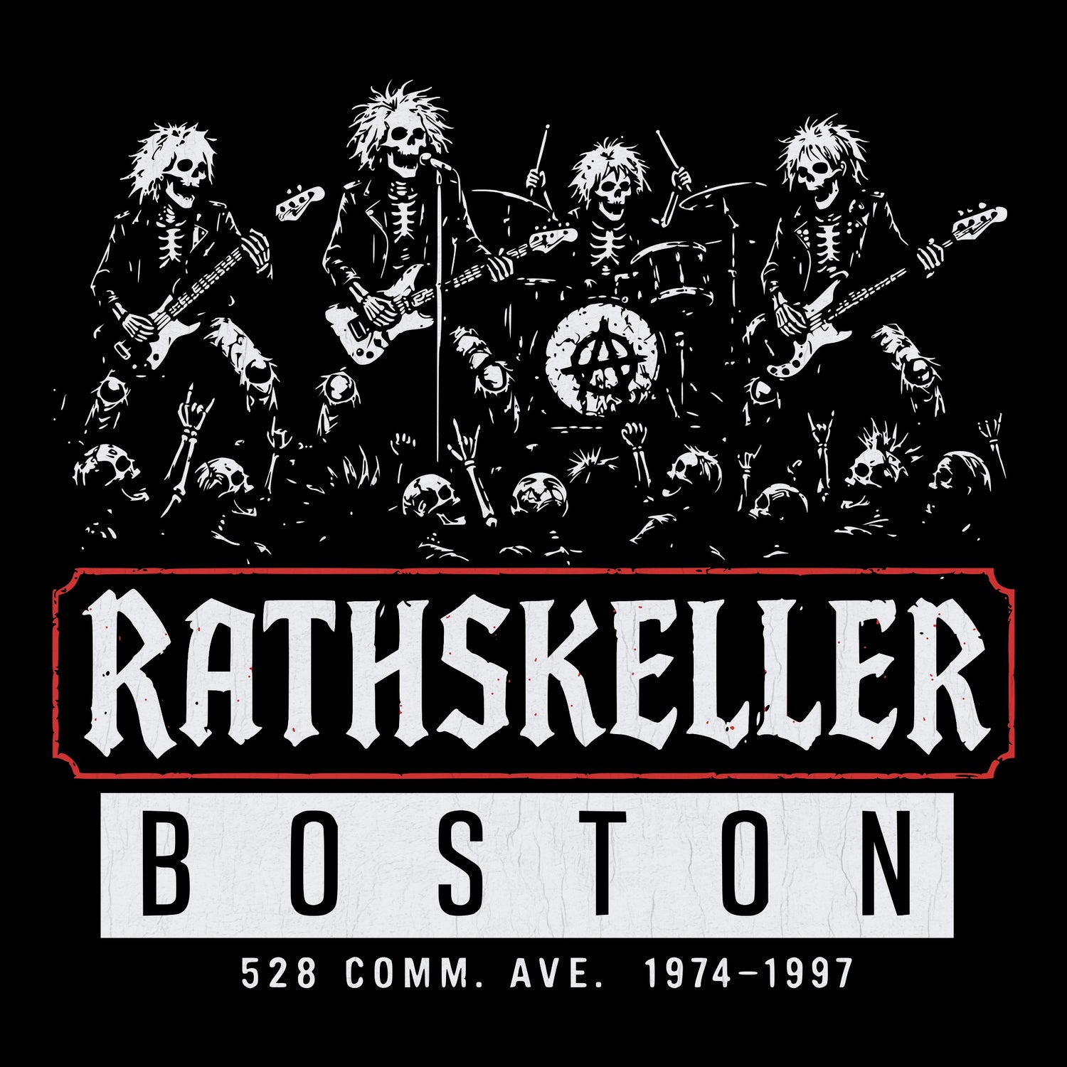 The Rat Tee Black Design