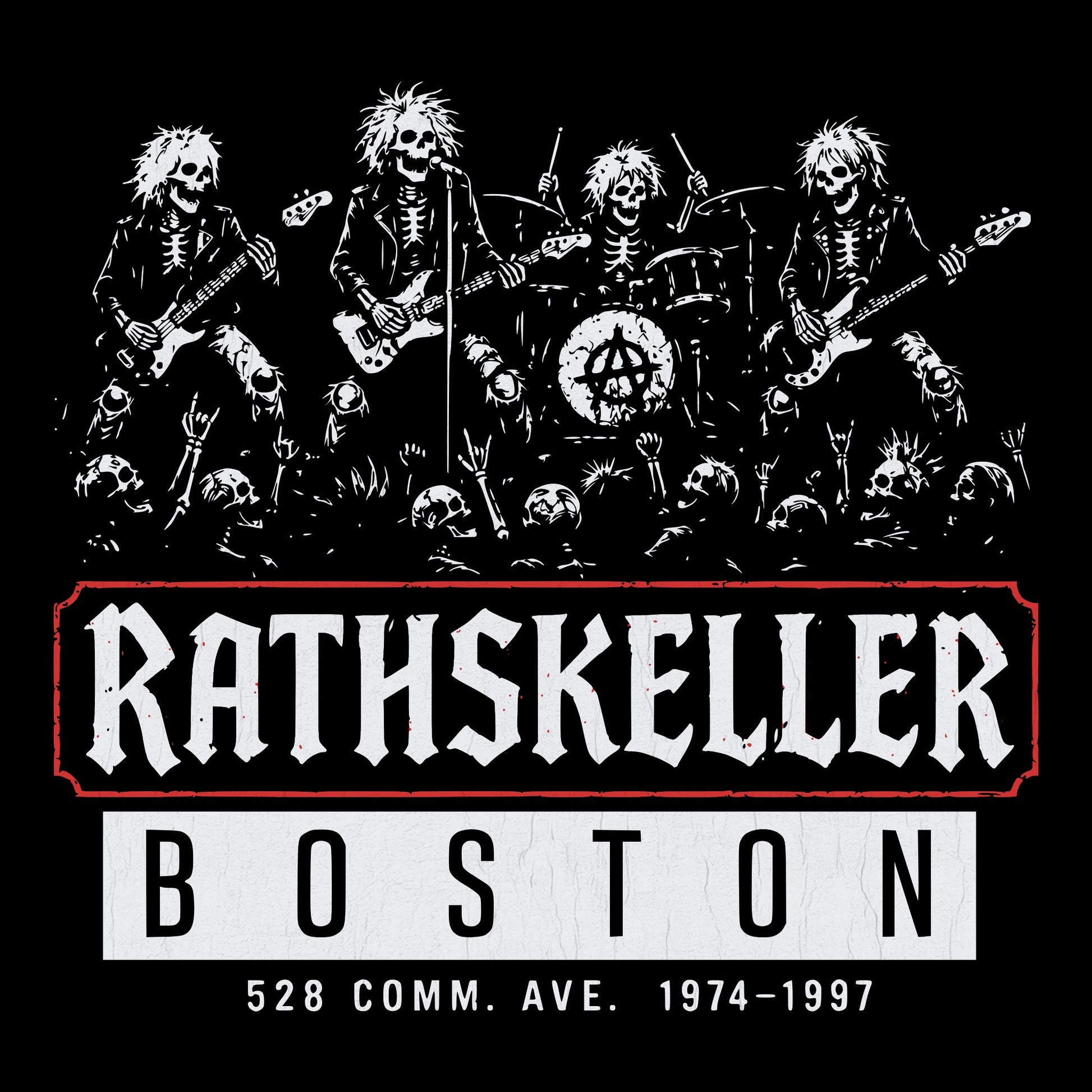 The Rat Tee Black Design
