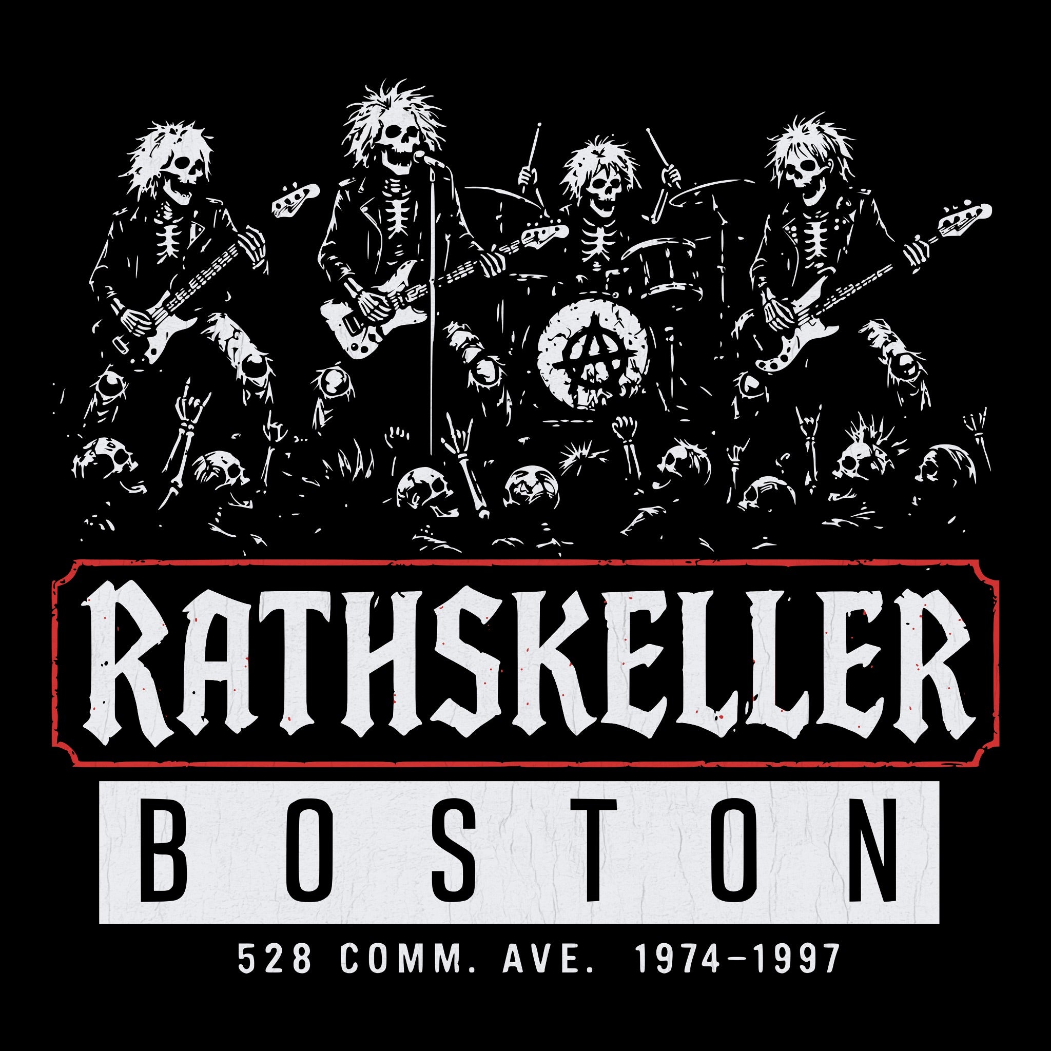 The Rat Tee Black Design