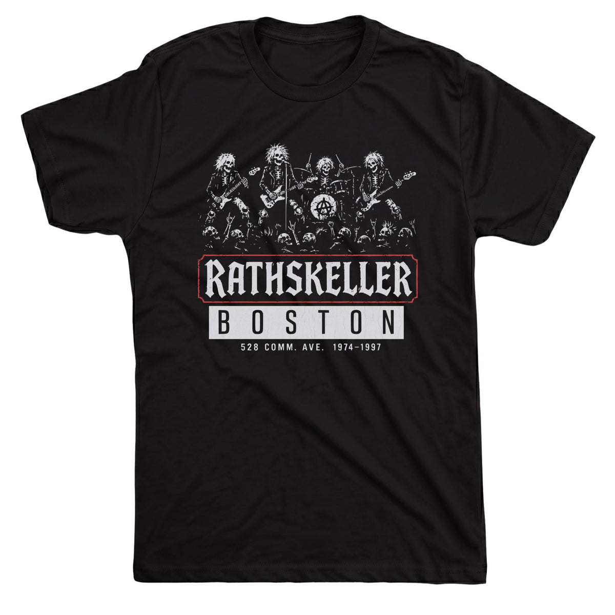 The Rat Tee Black Mockup