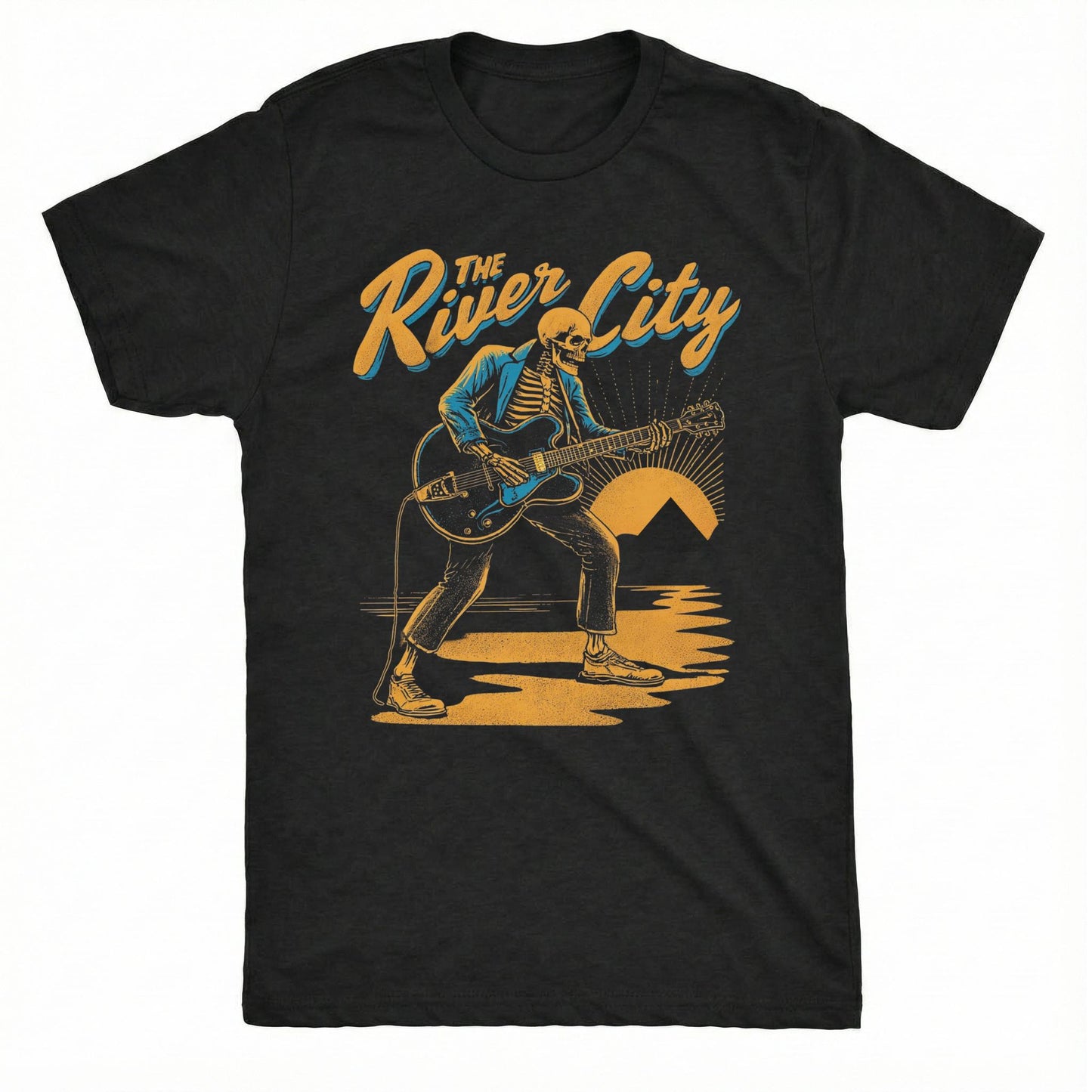 The River City Tee | Comfort Colors® 1717 Black