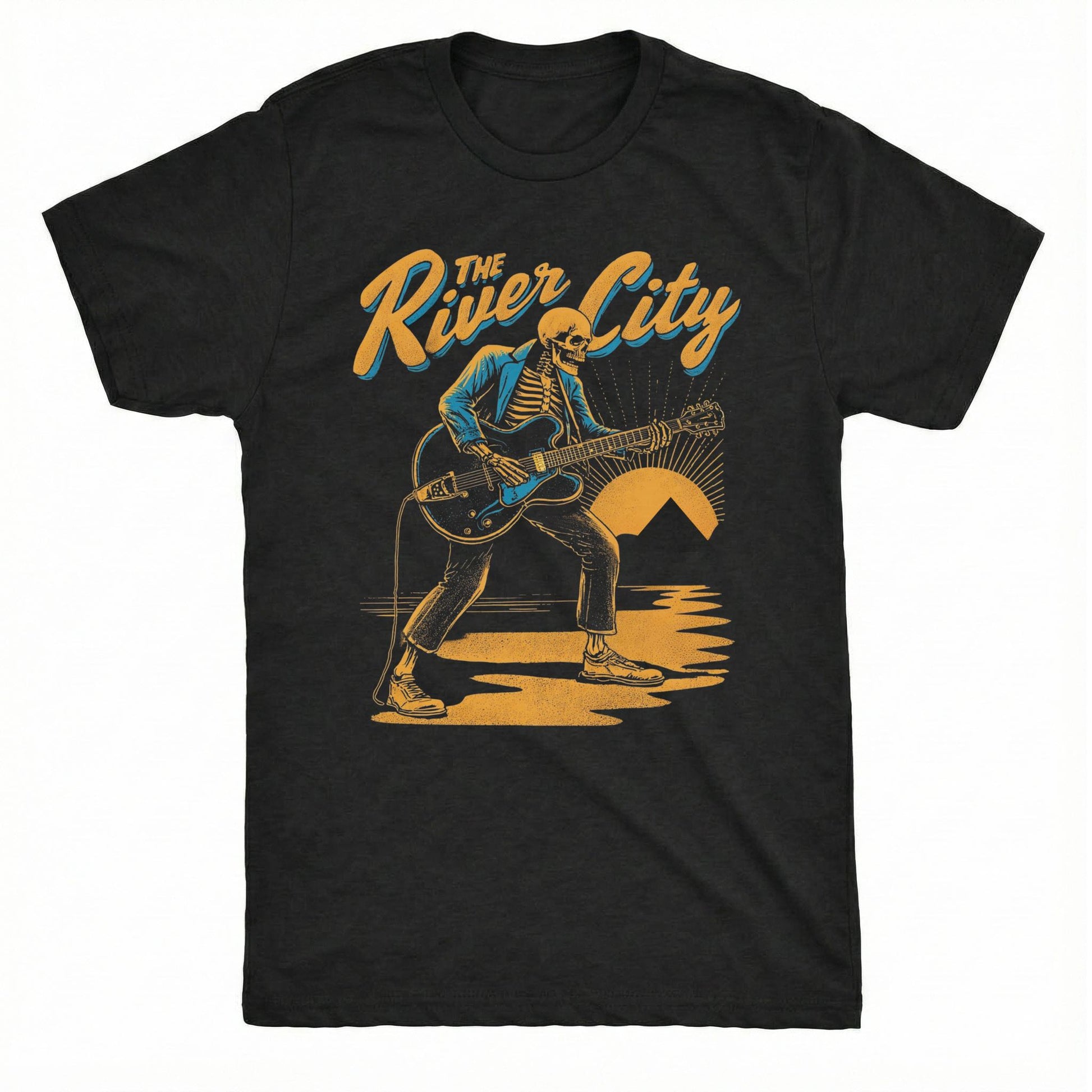 The River City Tee | Comfort Colors® 1717 Black