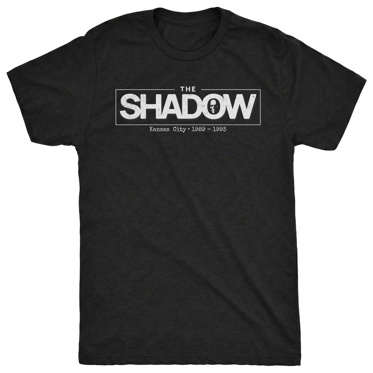 The Shadow Tee Black Mockup