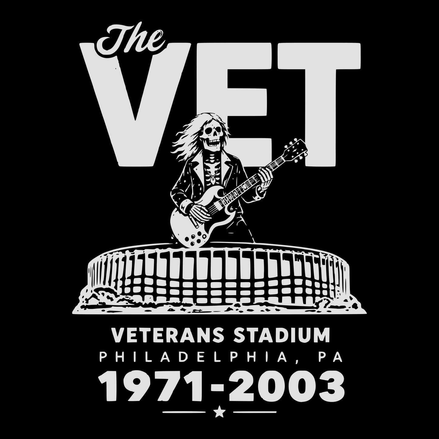 The Vet Tee Black Design