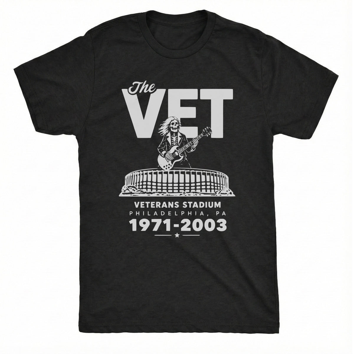 The Vet Tee Black Mockup