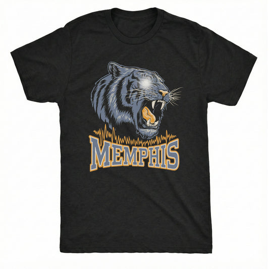 Tiger Roar Tee | Comfort Colors® 1717 Black