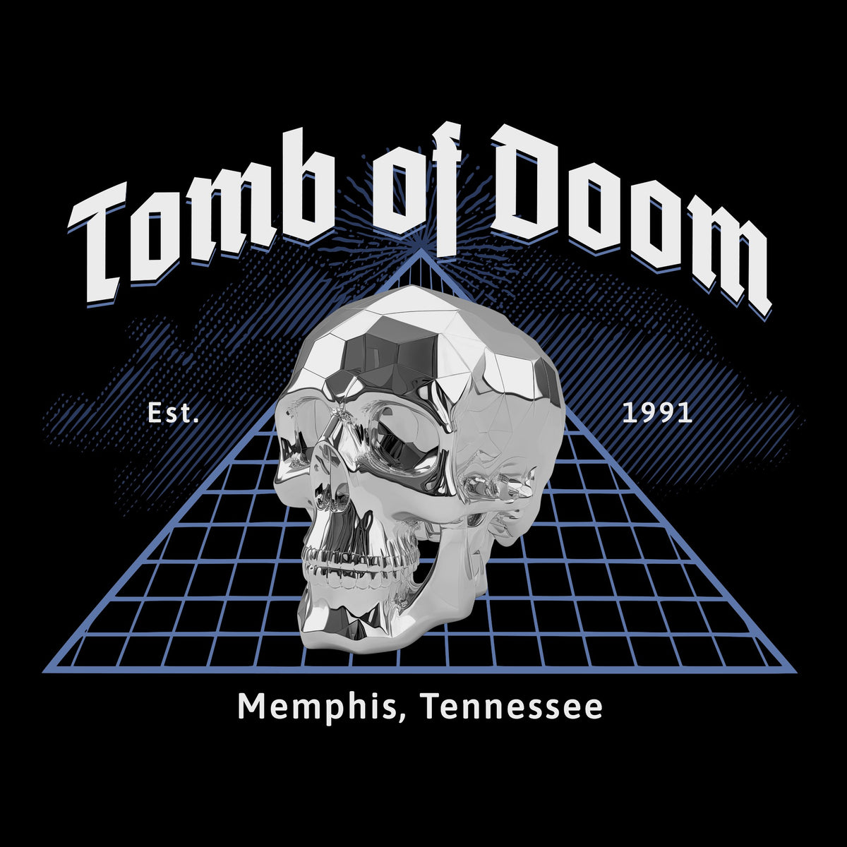 Tomb of Doom Tee Black Design