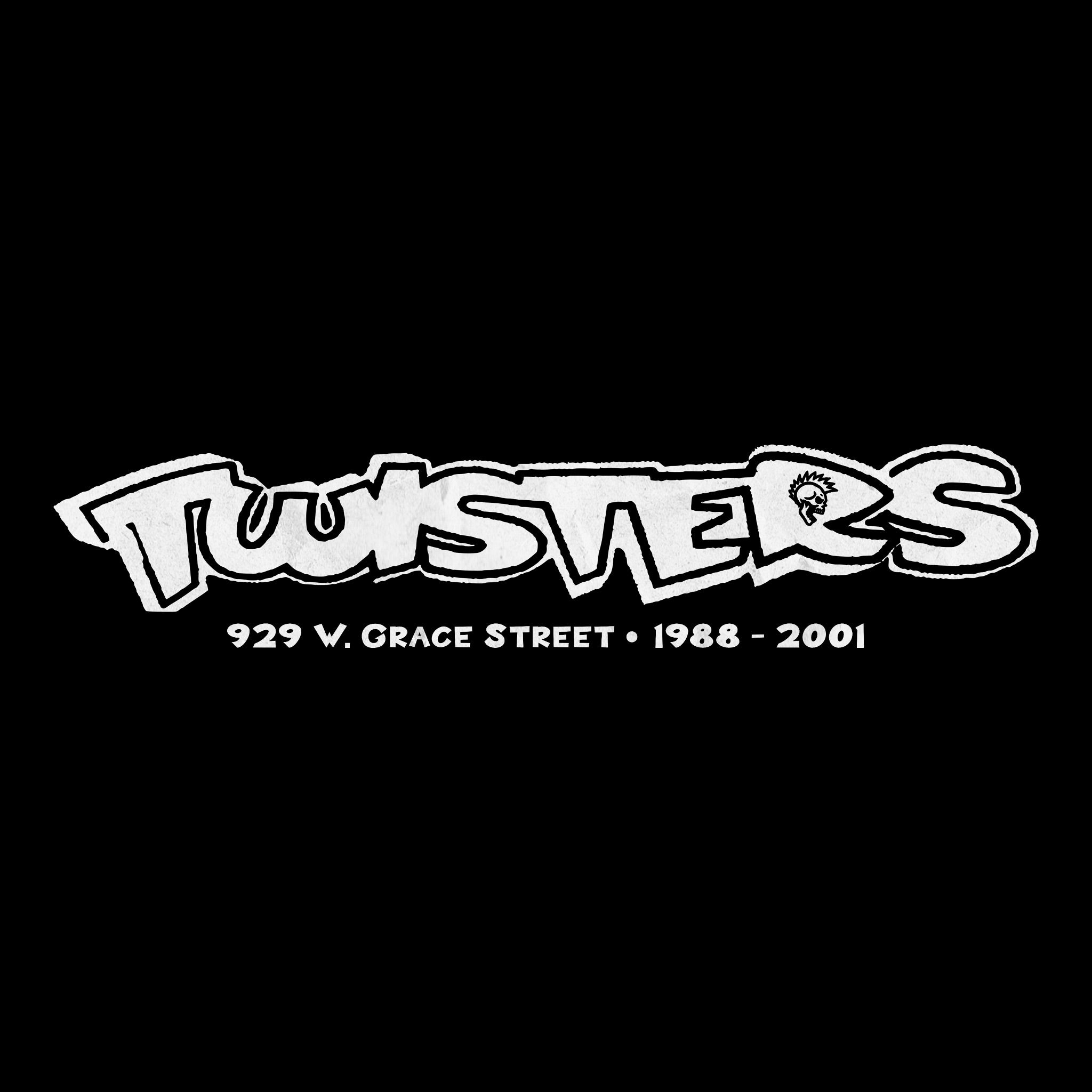 Twisters Tee Black Design