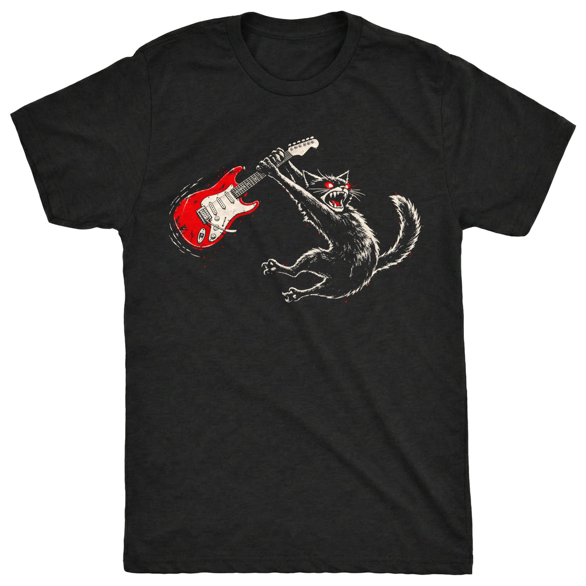 Unhinged Tee Black Mockup