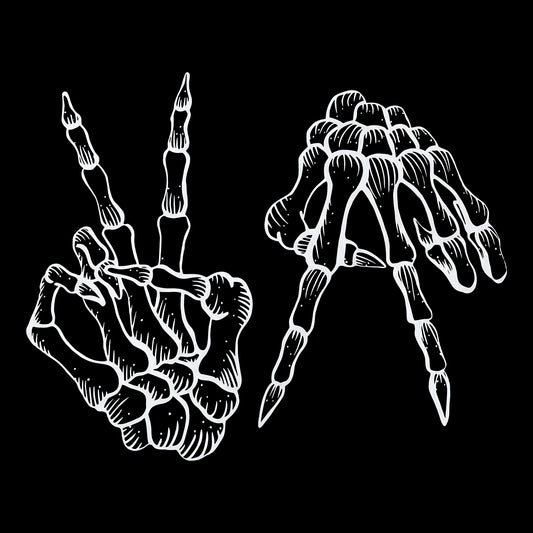 VA Hands Tee Black Design