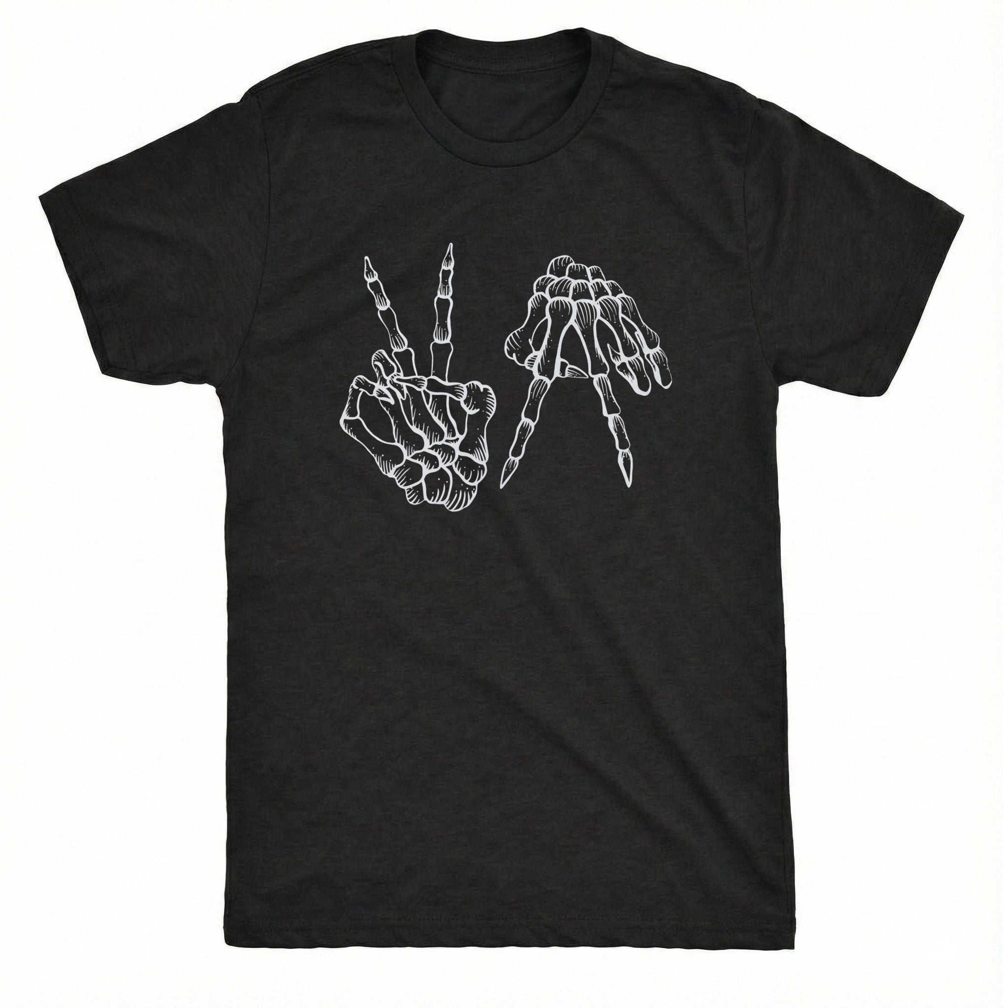 VA Hands Tee Black Mockup
