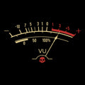 VU Meter Tee Black Design