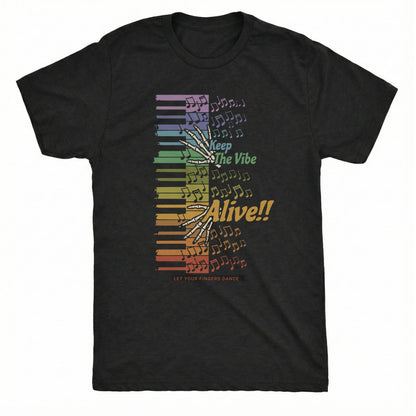Vibe Alive Tee | Classic Tee Black