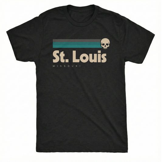 Vintage St. Louis Tee | Classic Tee Black