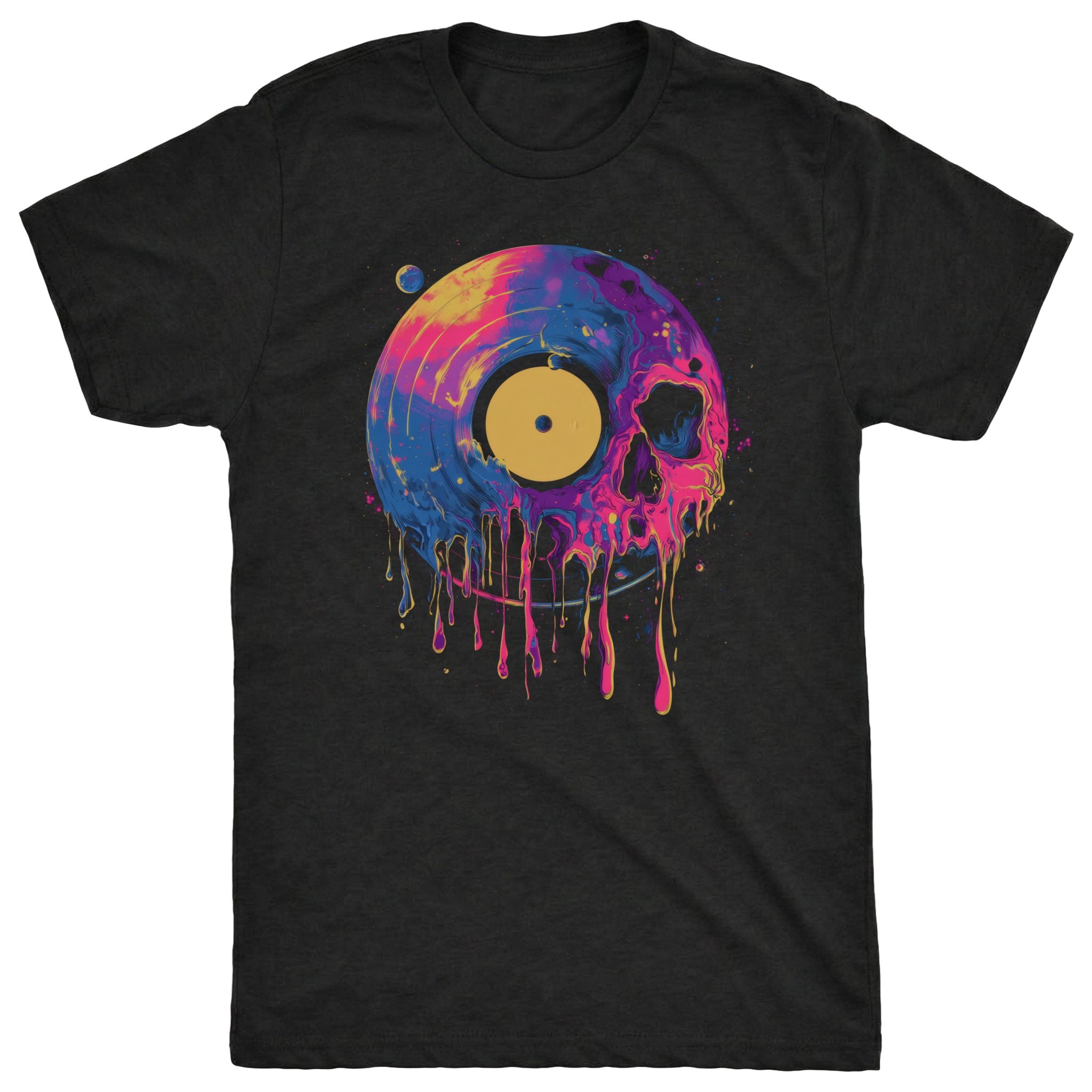 Vinyl Skull T-Shirt | Comfort Colors® 1717 Black