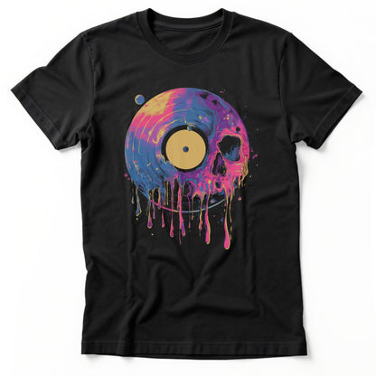Vinyl Skull T-Shirt | Comfort Colors® 1717 Black