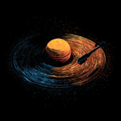 Vinyl Planet T-Shirt Design
