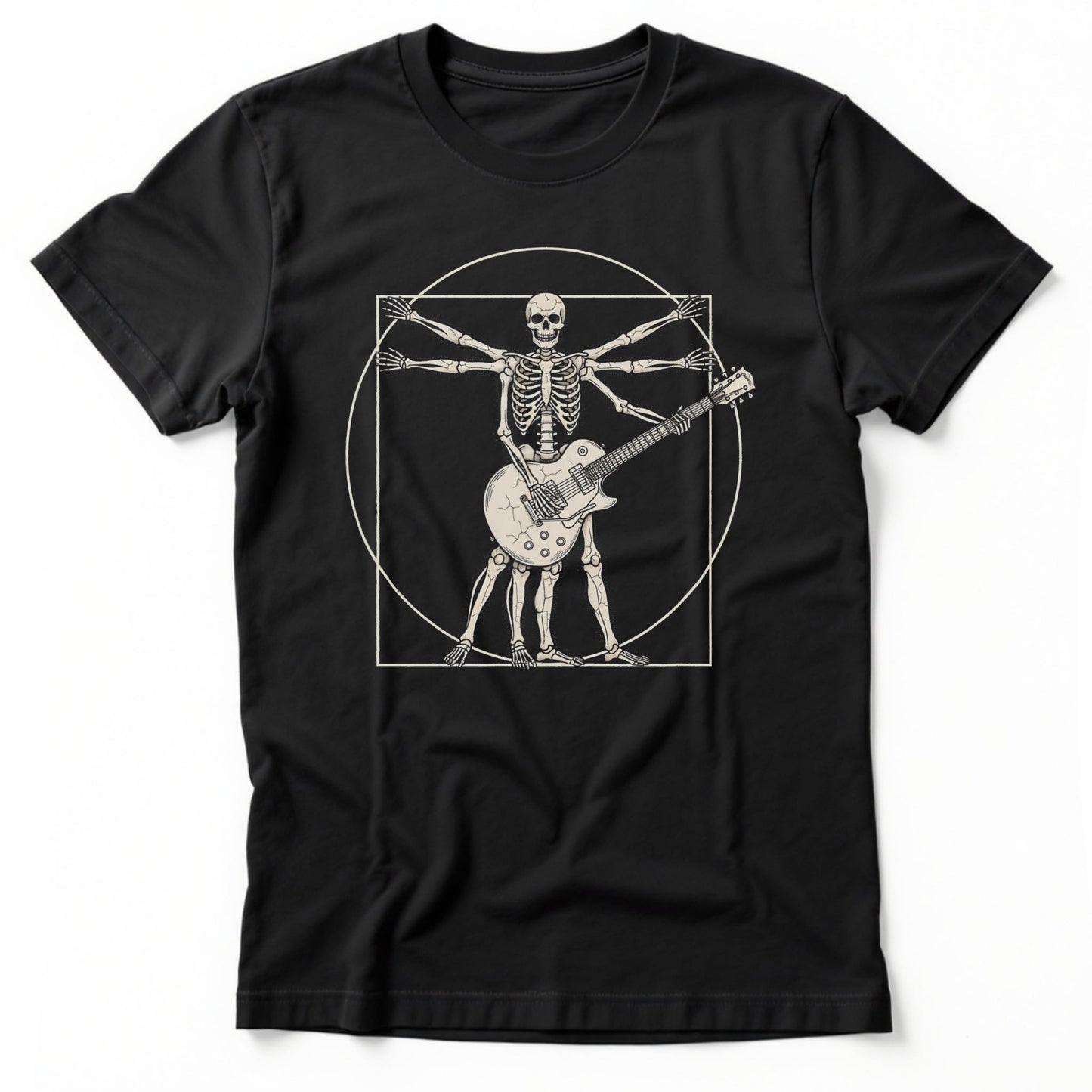 Vitruvian Guitarist Tee | Comfort Colors® 1717 Black