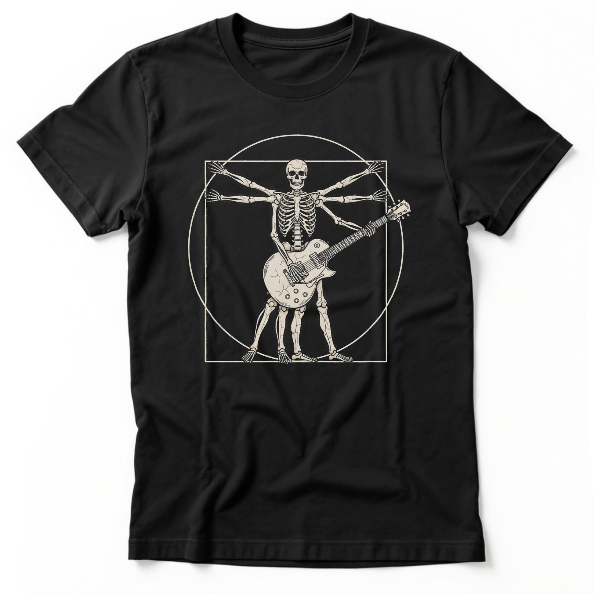 Vitruvian Guitarist Tee | Comfort Colors® 1717 Black