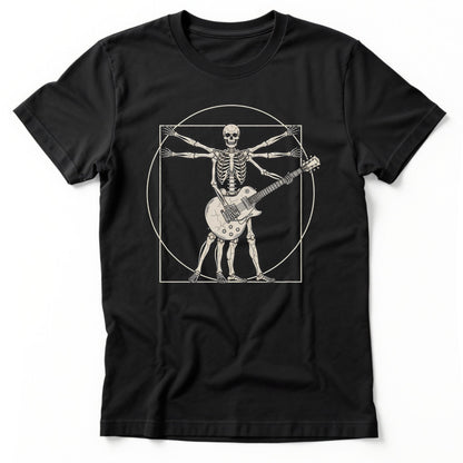 Vitruvian Guitarist Tee | Comfort Colors® 1717 Black