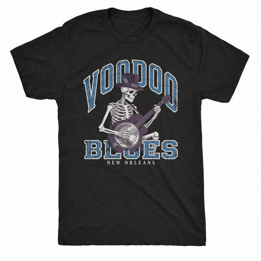 Voodoo Blues Tee | Classic Tee Black
