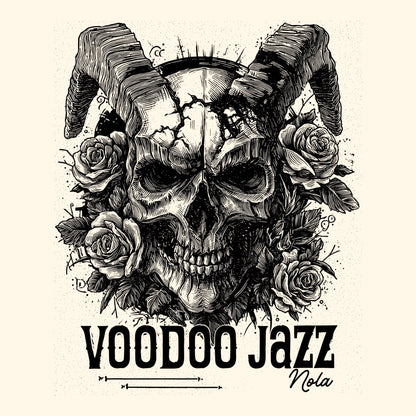 Voodoo Jazz T-Shirt Design