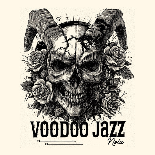 Voodoo Jazz T-Shirt Design