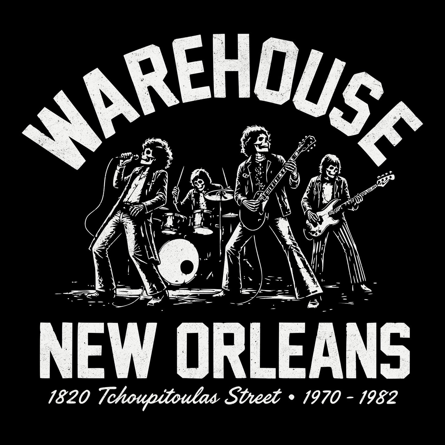 Warehouse N.O. Tee Black Design