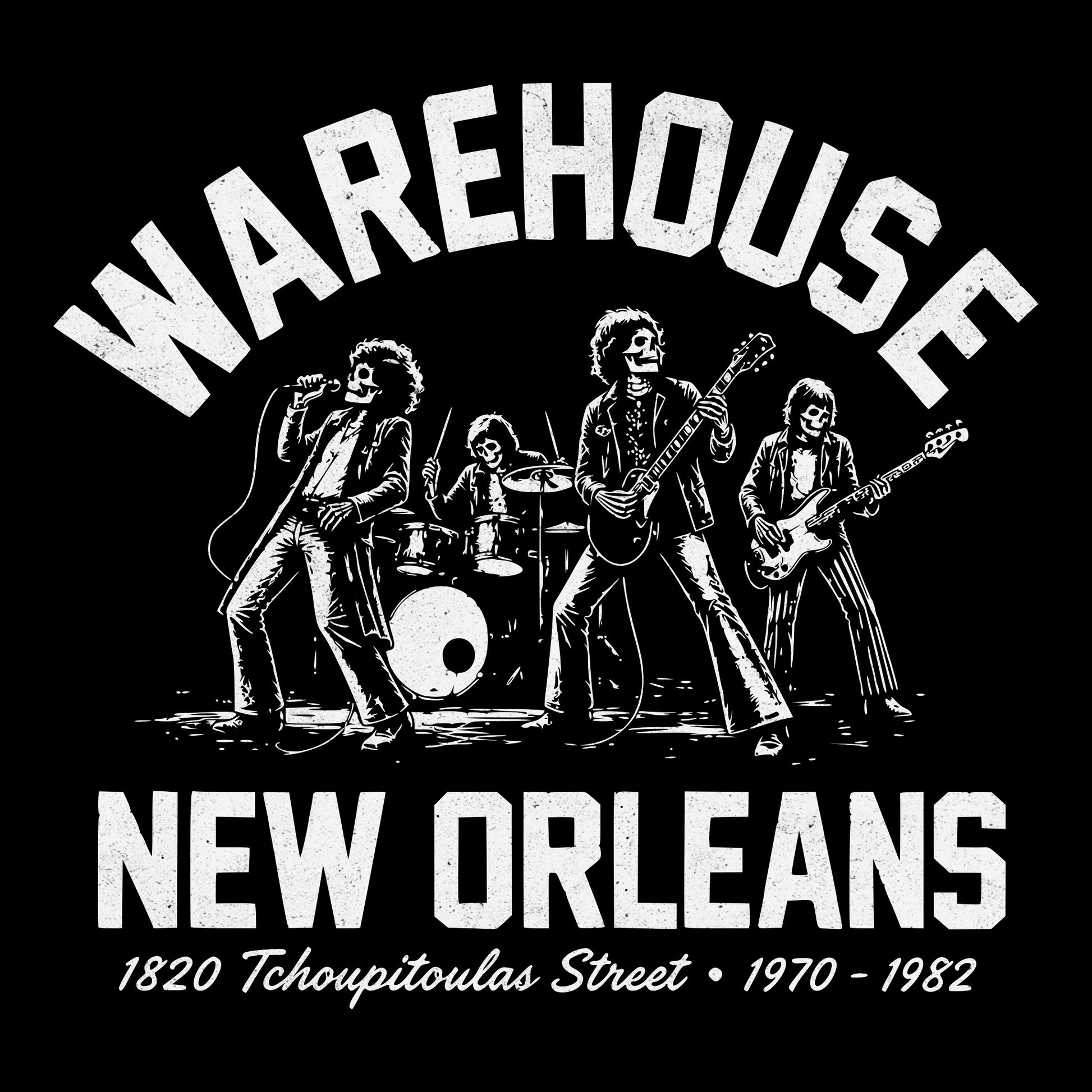 Warehouse N.O. Tee Black Design