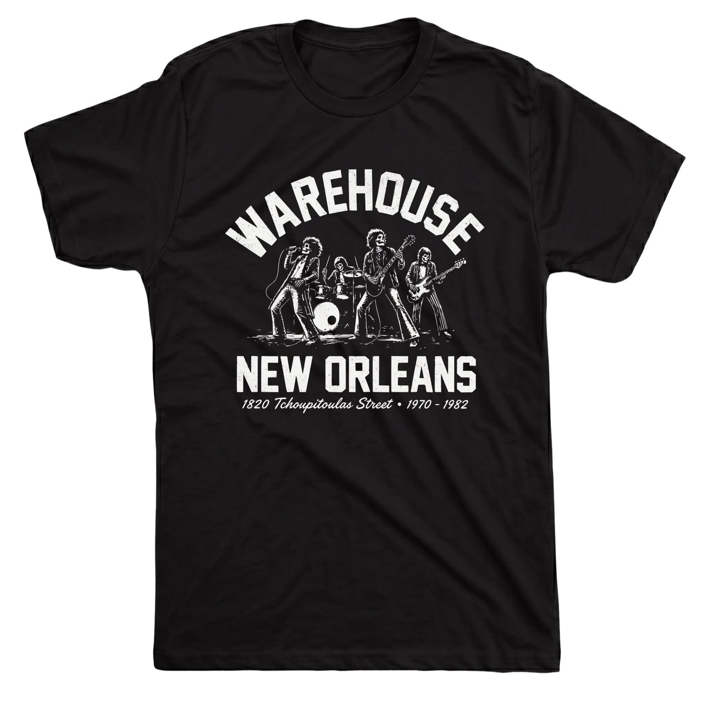 Warehouse N.O. Tee Black Mockup