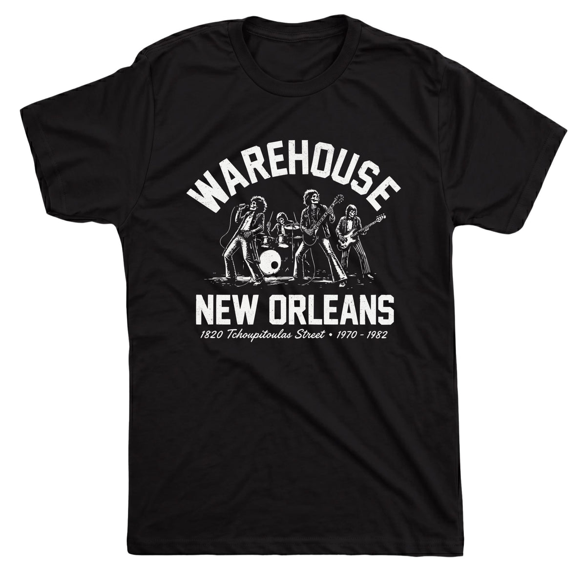 Warehouse N.O. Tee Black Mockup