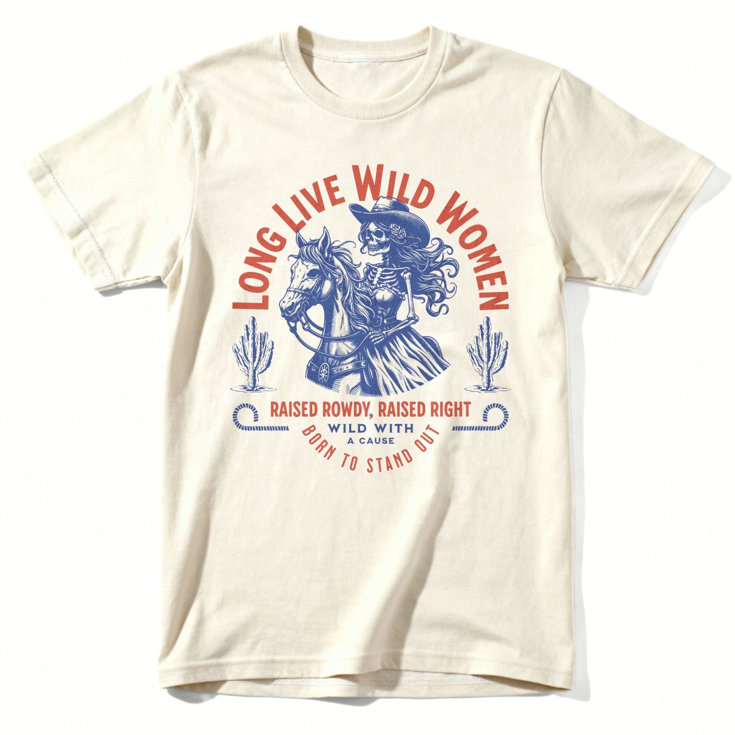 Wild Women Tee | Comfort Colors® 1717 Natural