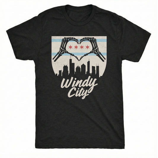 Windy City Tee | Comfort Colors® 1717 Black